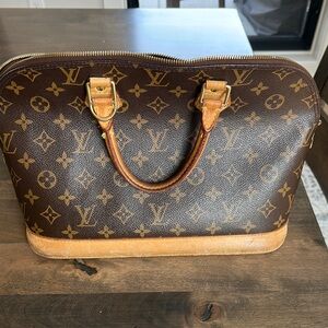 Louis Vuitton Brown Monogram Satchel